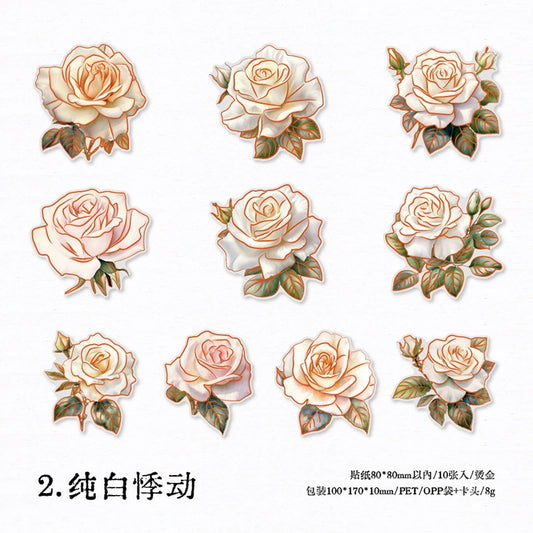 #20241 Rose Series Sticker