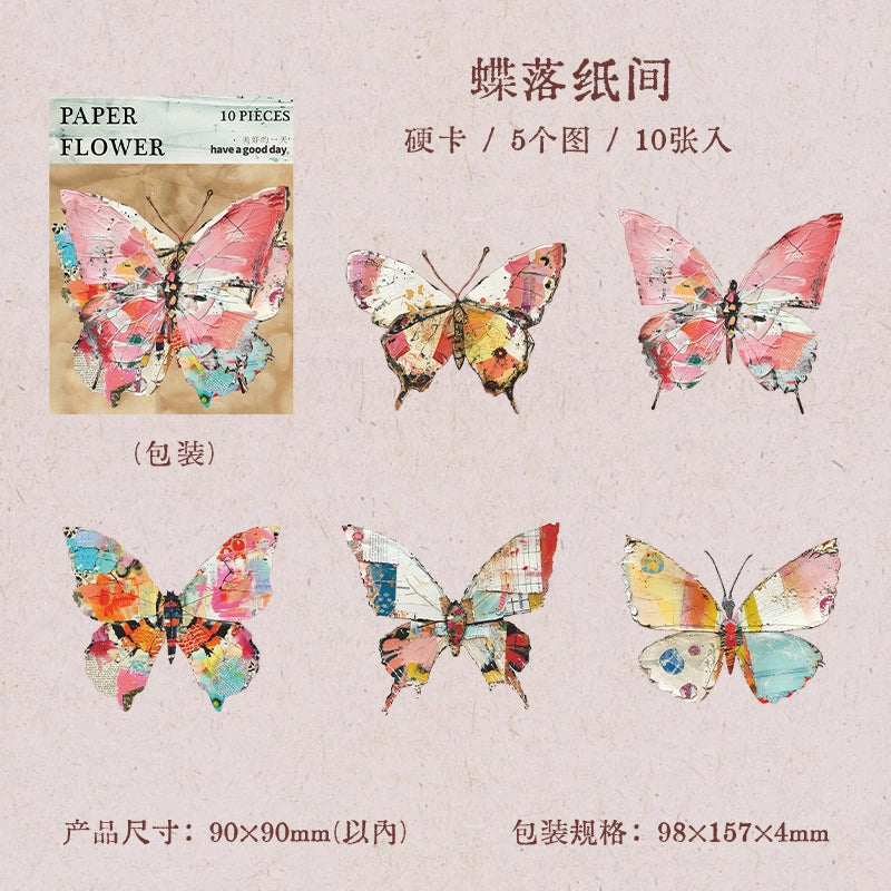 #02934 Paper Flower Series Sticker