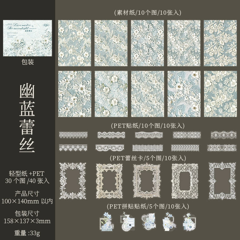 D2#20738 PET Sticker Lace