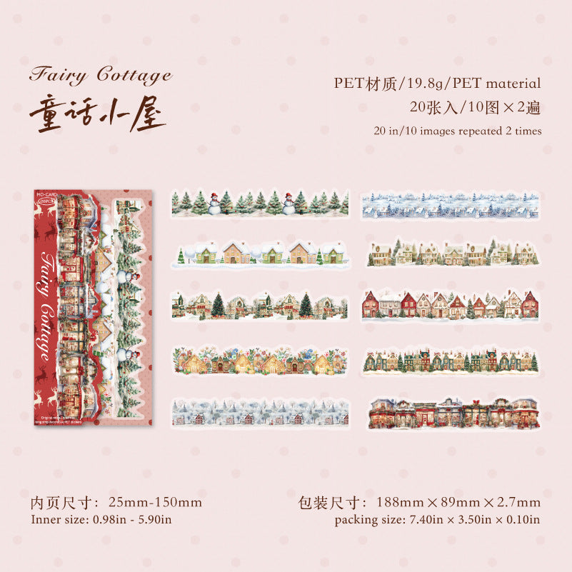 #02954 Christmas Strip Series Sticker