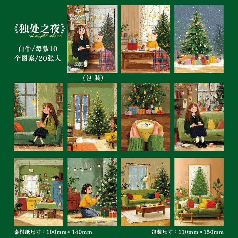 #20018 Christmas Night Series Sticker