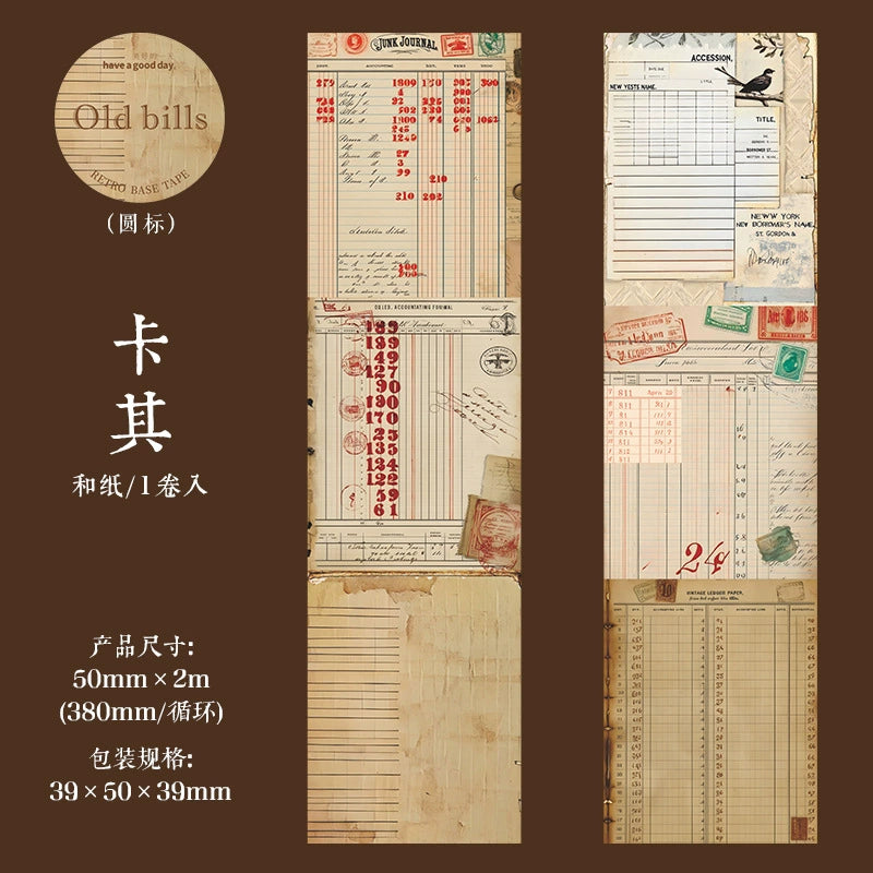 #03281 Retro Ticket Series Tape