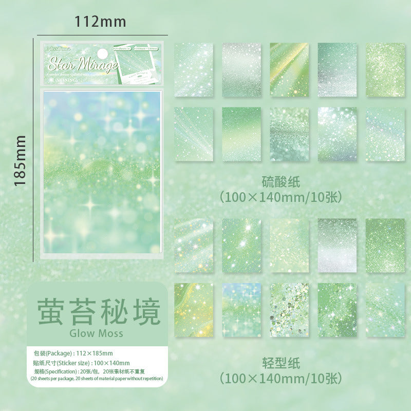 #20016 Shinny Starry Series Paper