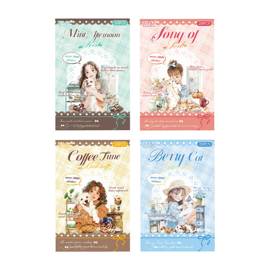#20151 Happy Life Series Sticker Book