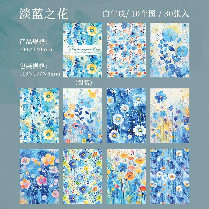 #02940 Flower Series Paper