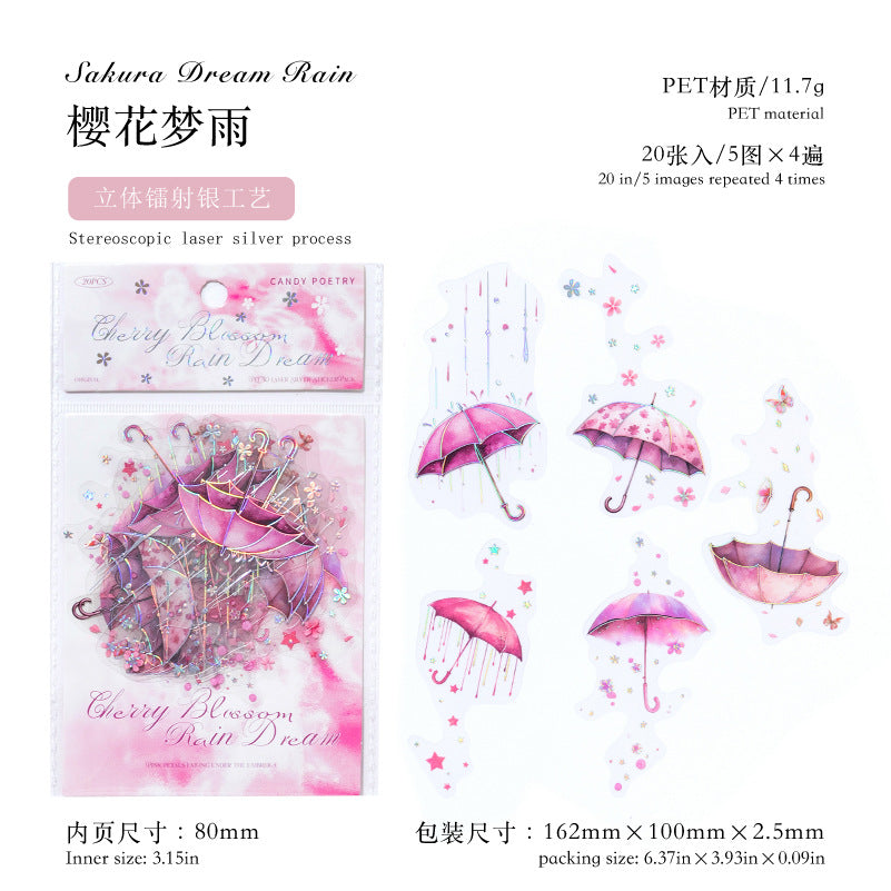 #02925 Umberlla Series Sticker