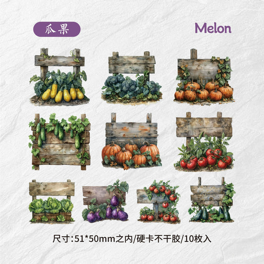 #20617 Vegetable Series Sticker