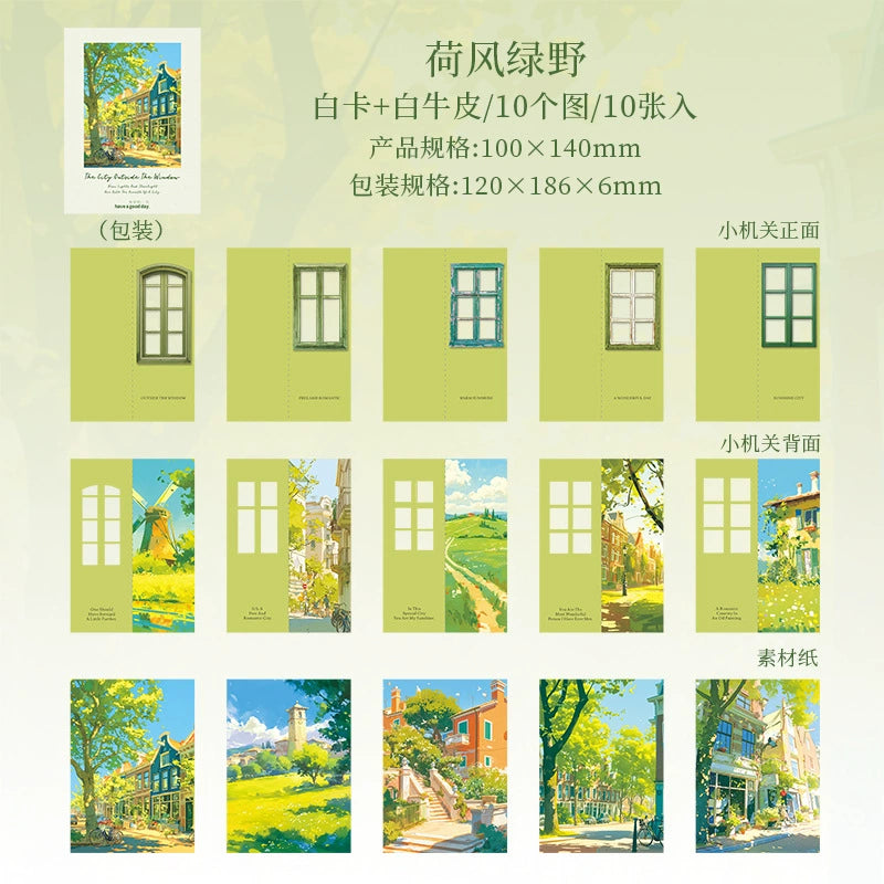#02960 Window Scenery Series Sticker