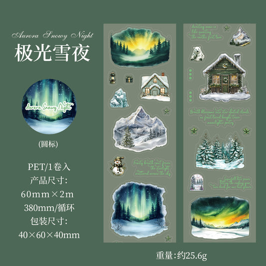 #03299 Winter Scenery Series Precut Tape