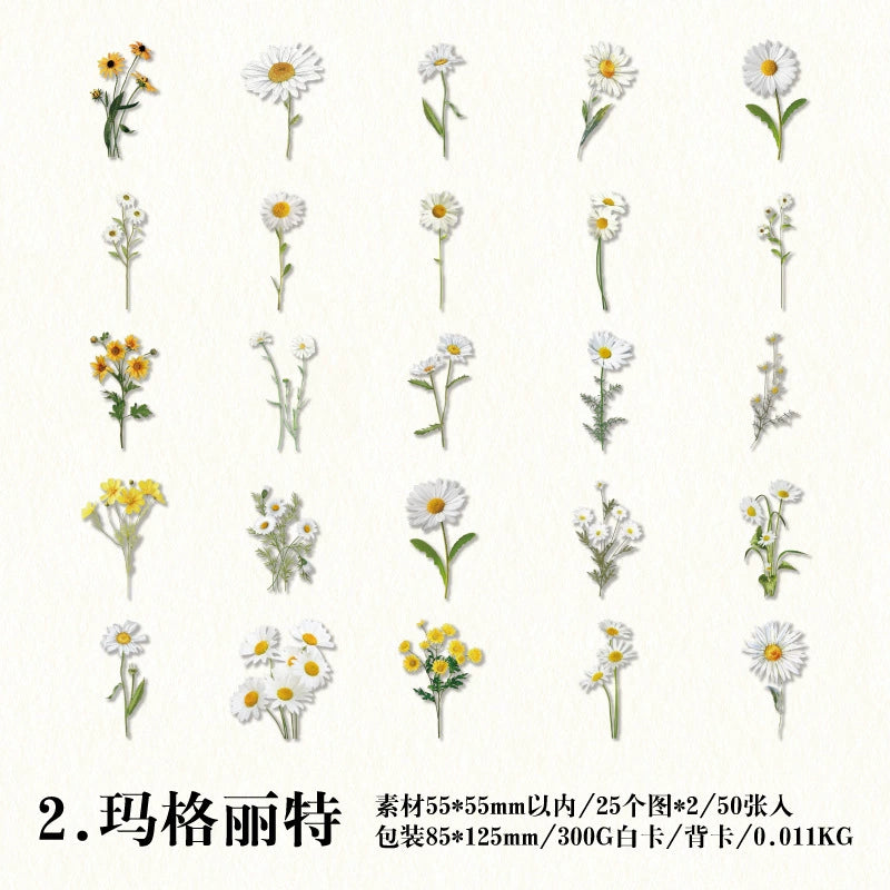 #20012 Flower and Plant Series Sticker