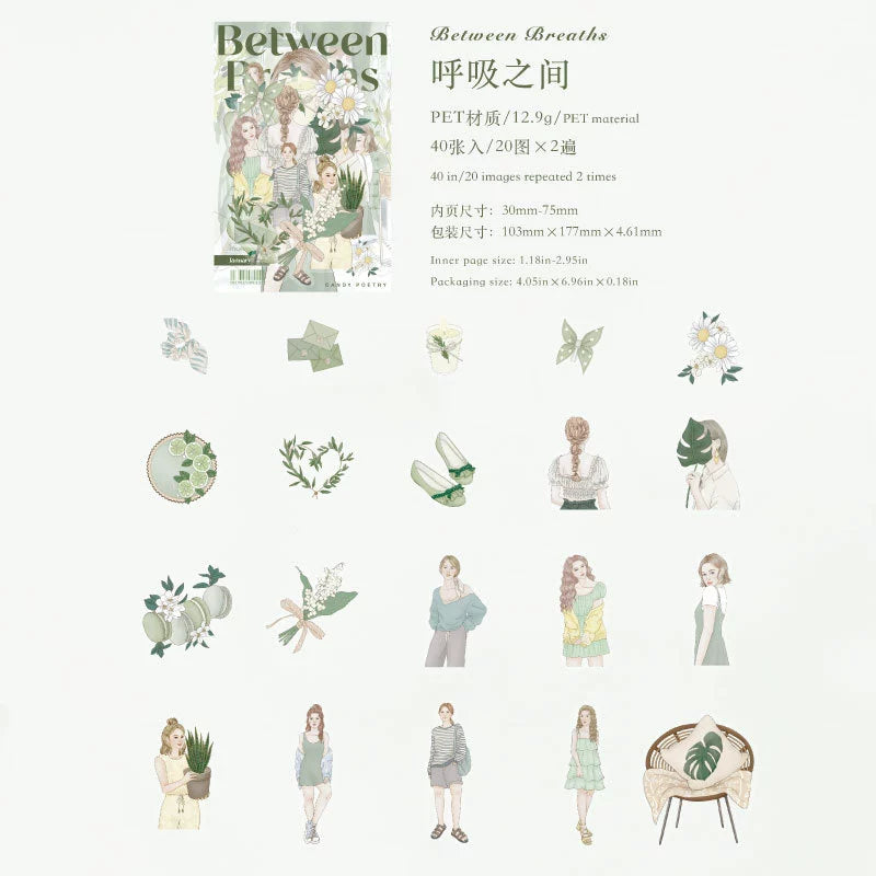 #20481 Girl Series Sticker