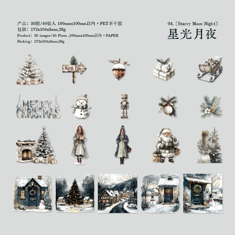 #20112 Christmas Series Sticker