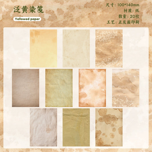 #20015 Vintage Letter Series Paper