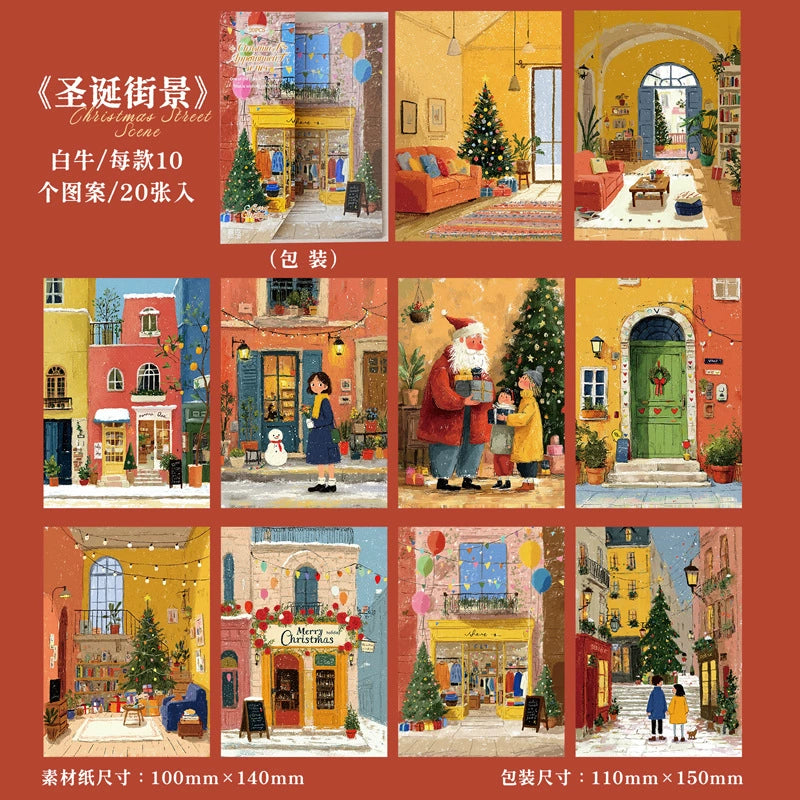 #20018 Christmas Night Series Sticker