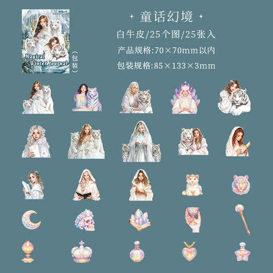 #20197 Snow Magic Series Sticker