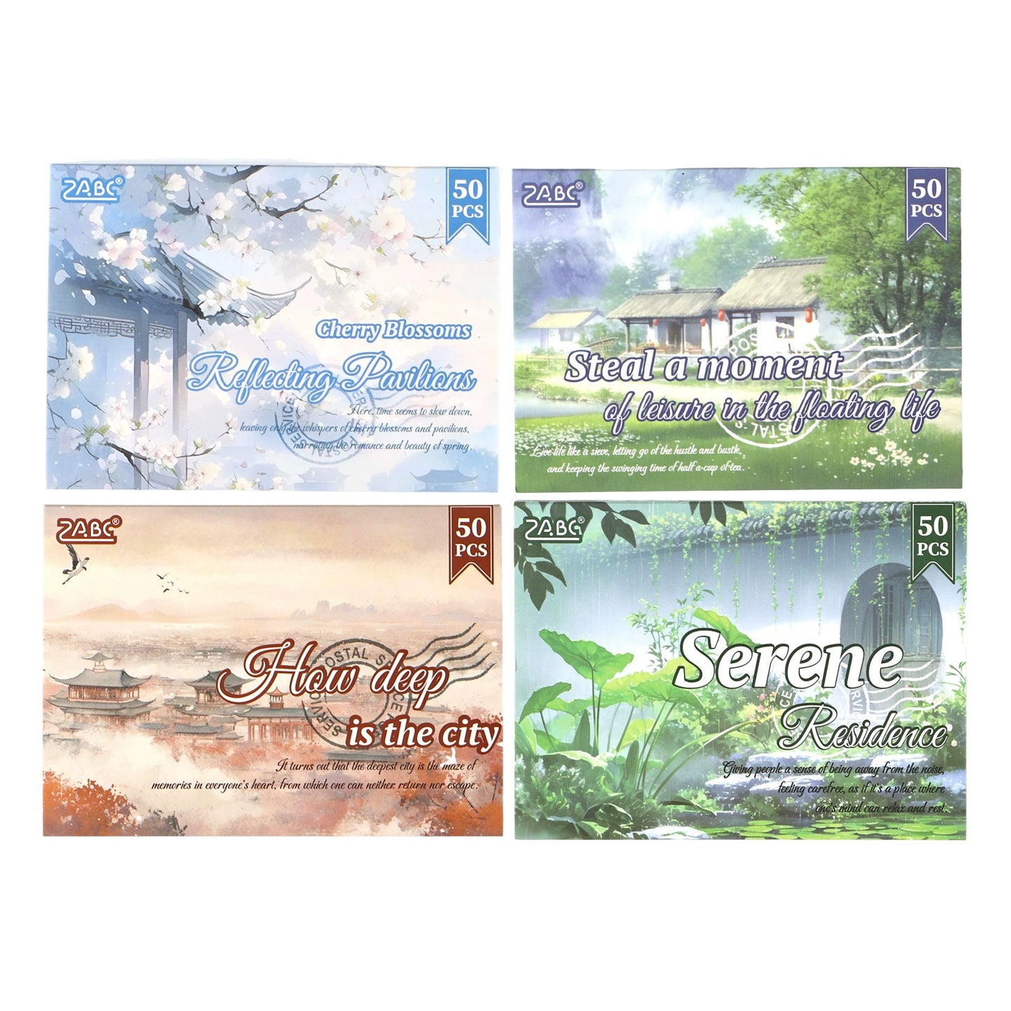 #20096 Acient Villa Series Sticker Book