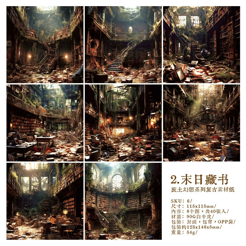 #20314 Wasteland Fantasy Series Paper