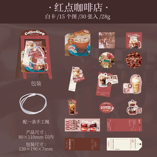 #20170 Coffee Shop Series Sticker