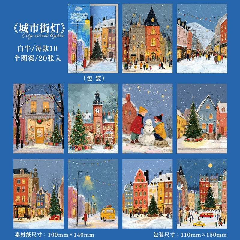 #20018 Christmas Night Series Sticker