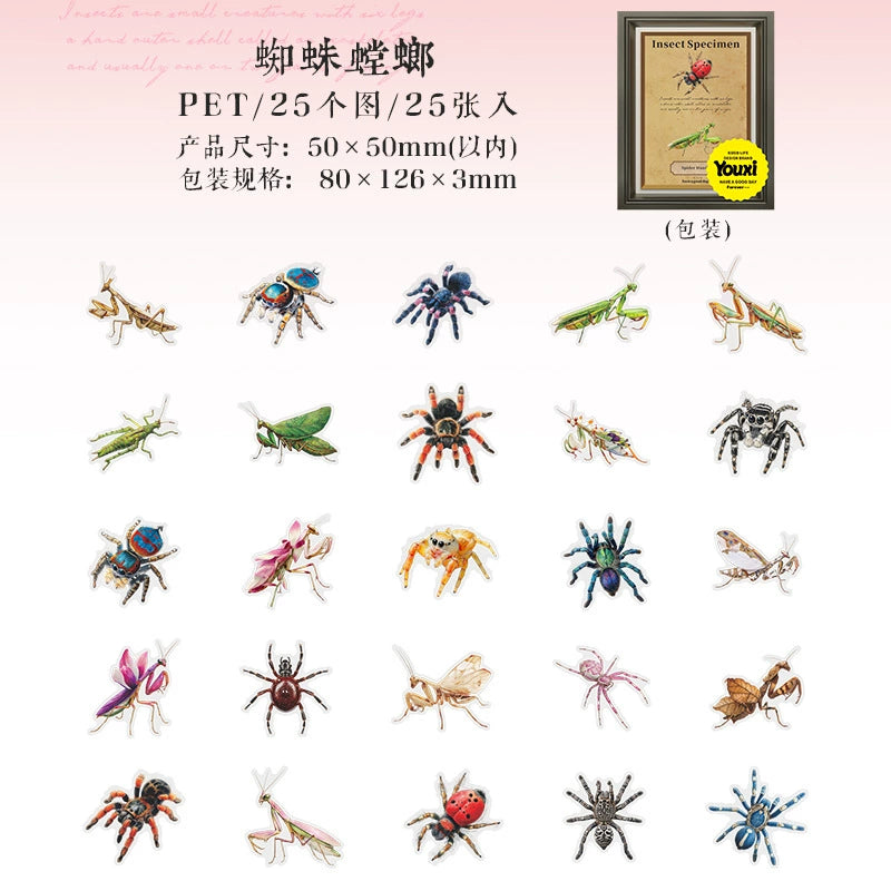 #02937 Insect Collector Series Sticker