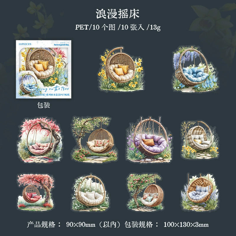 #20602 Swing of the Tree Series Sticker