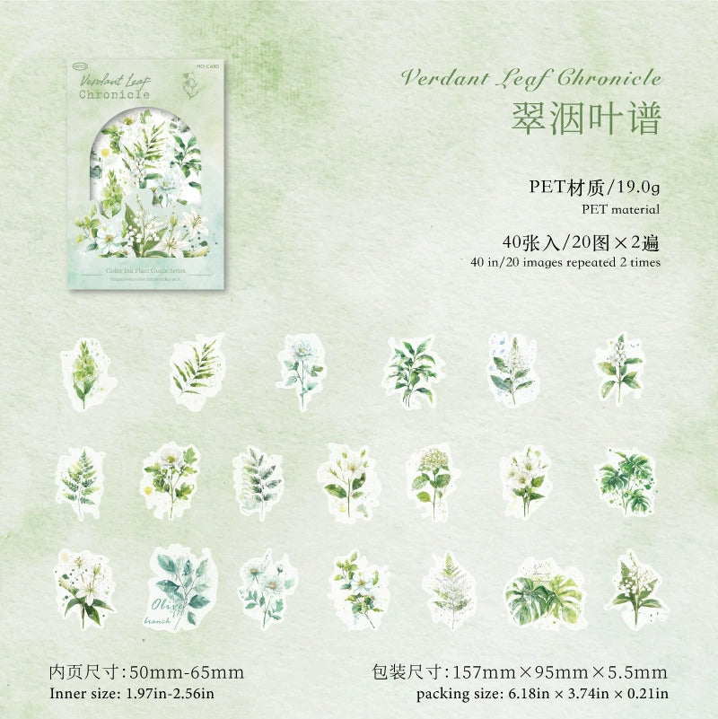 #02927 Mixed Flower Series Sticker