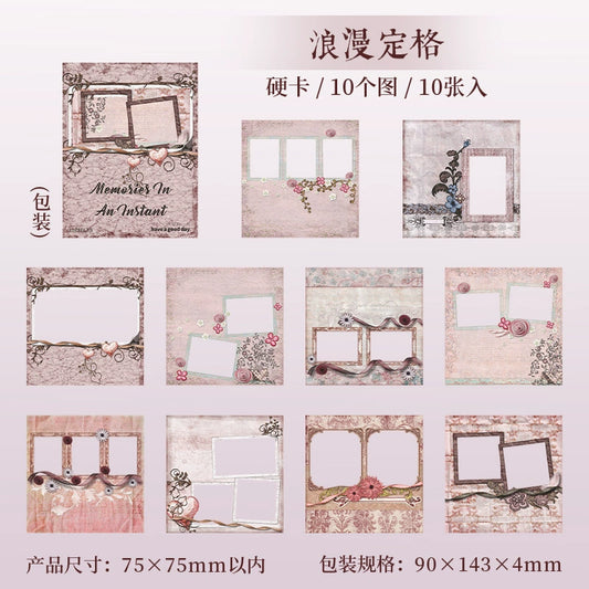 #20186 Vintage Frame Series Sticker