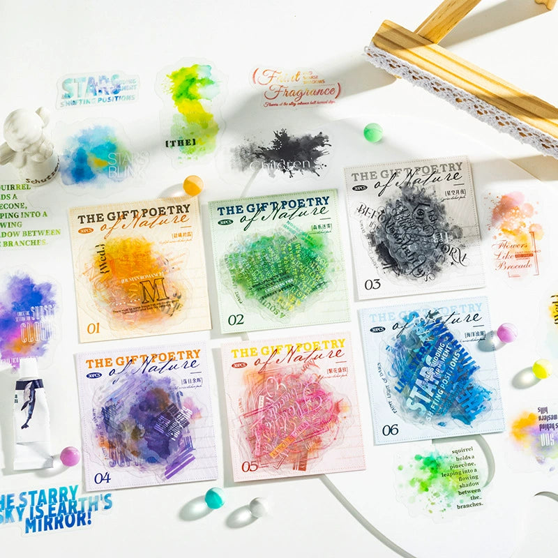 #02948 Natural Imprint Series Sticker