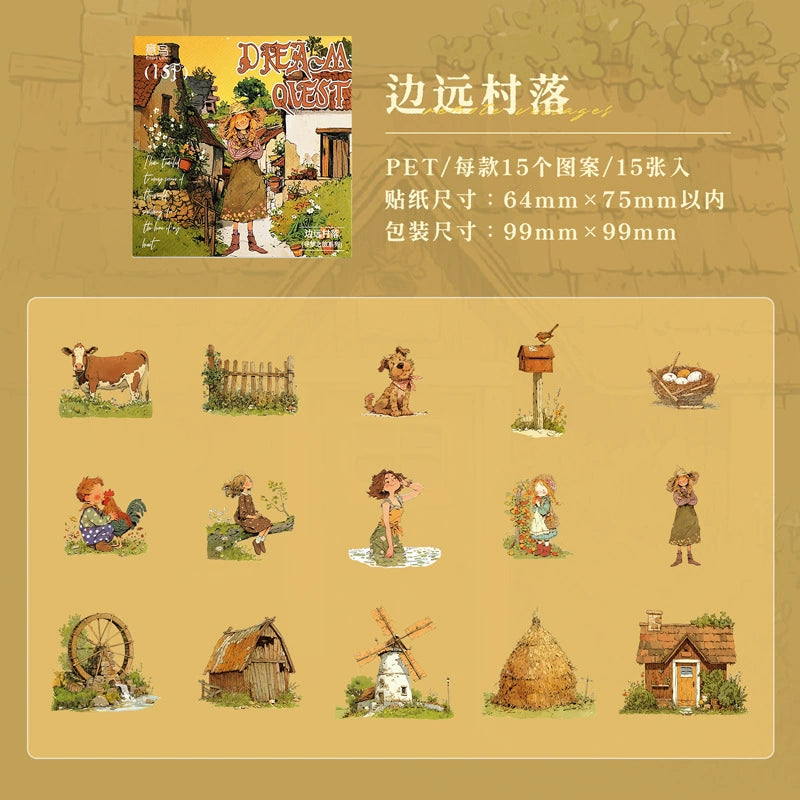 #02946 Dream Jounery Series Sticker