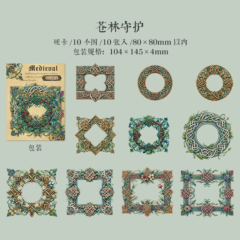 #20061 Middle Age Frame Series Sticker