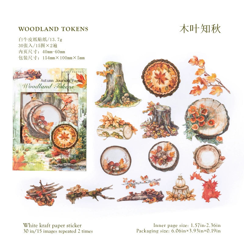 #20072 Autumn Nature Series Sticker