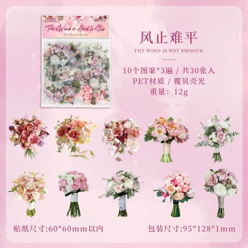 #20065 Flower Bundle Series Sticker