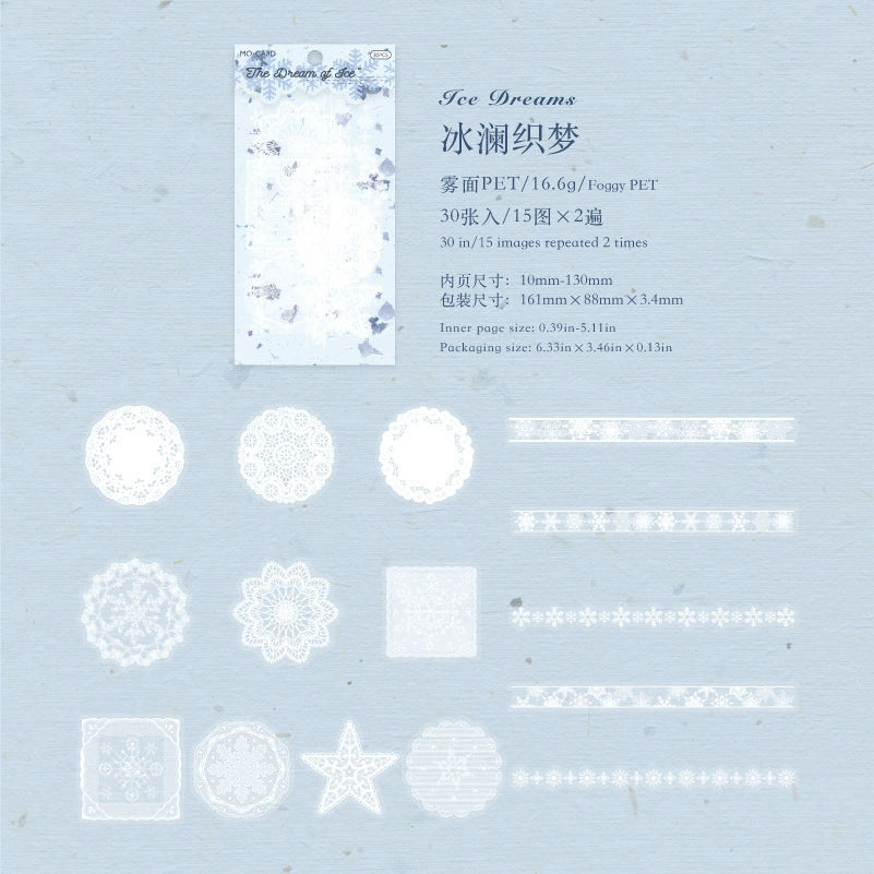 #20035 Lace Frame Series Sticker