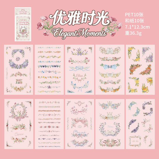 B1#21004 PET Sticker