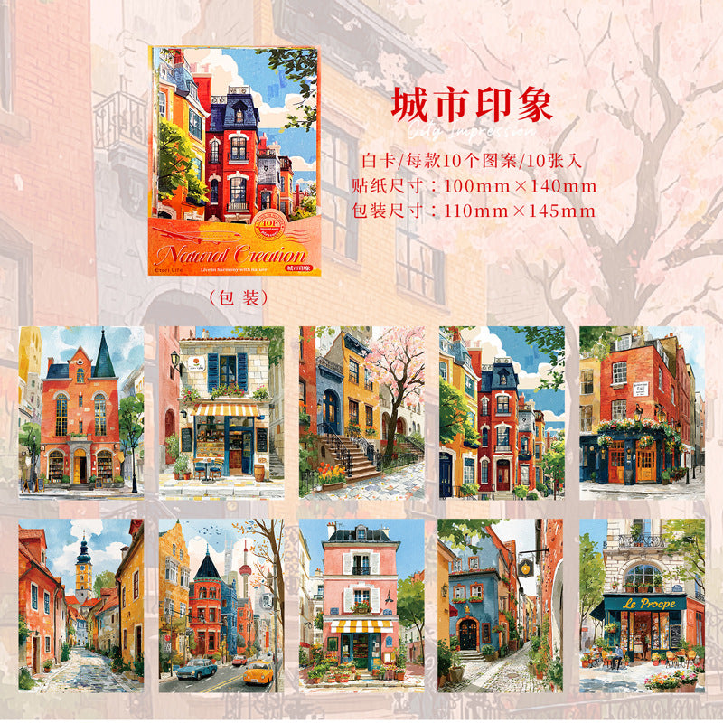 #20128 Fantasy Scenery Series Sticker