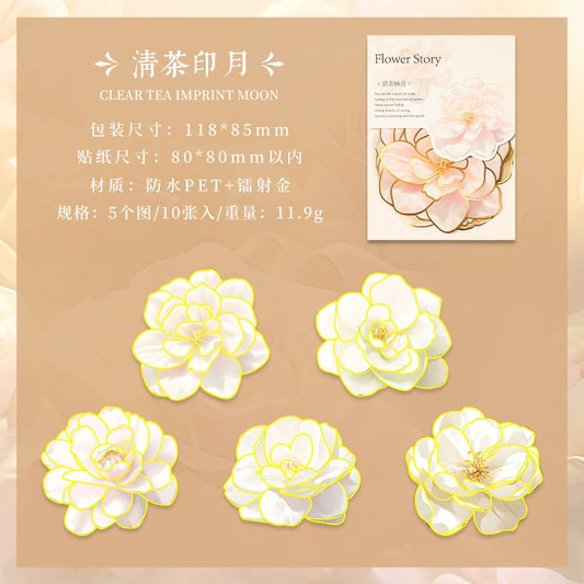 #20277 Flower Story Series Sticker