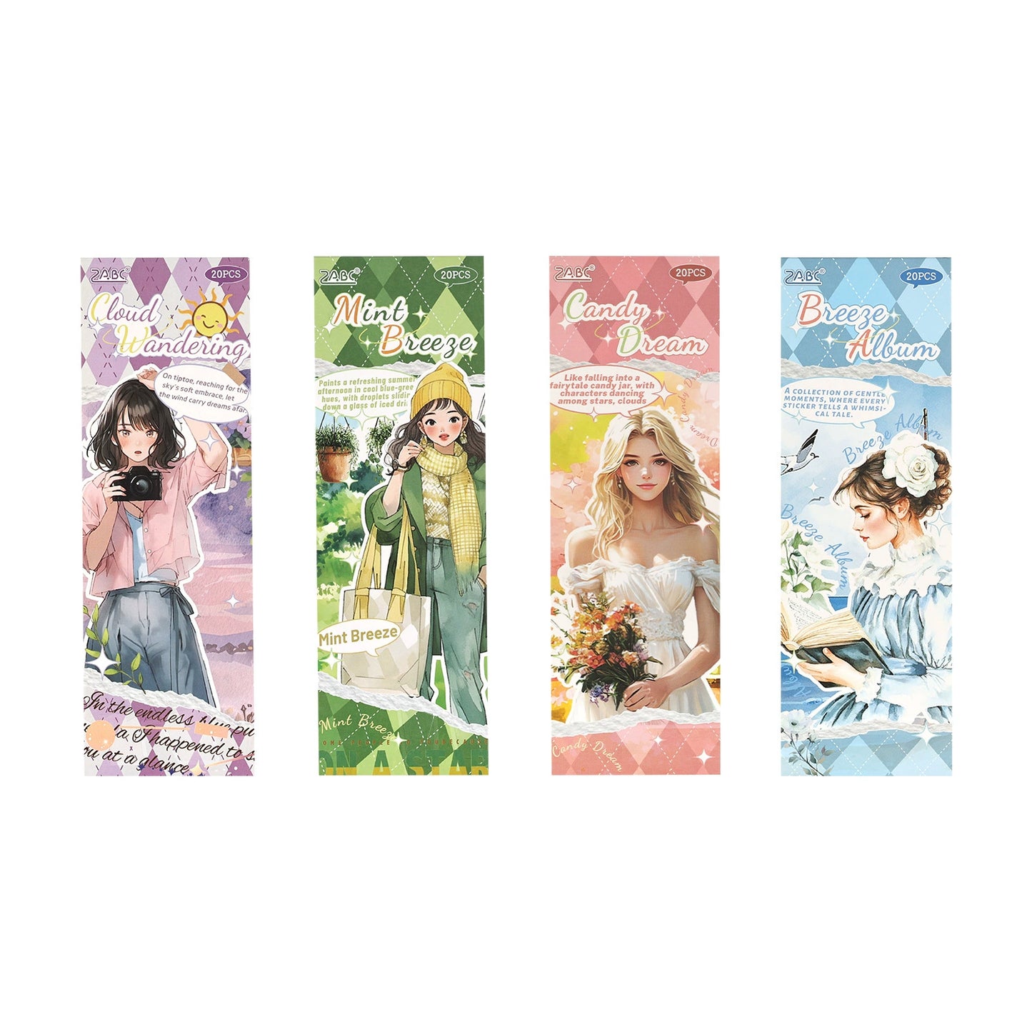 #20055 Beautiful Girl Series Sticker Book