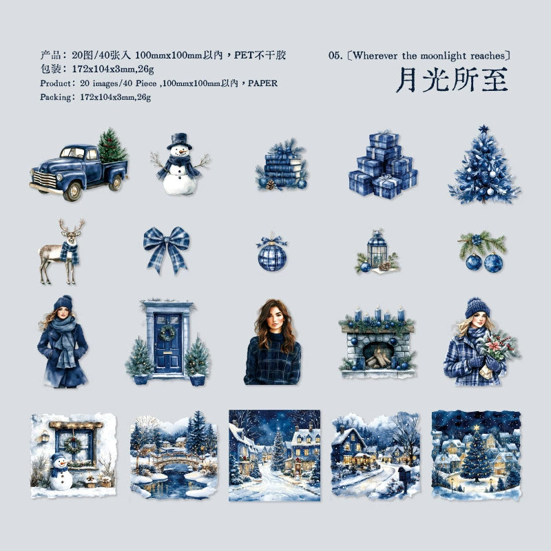 #20112 Christmas Series Sticker