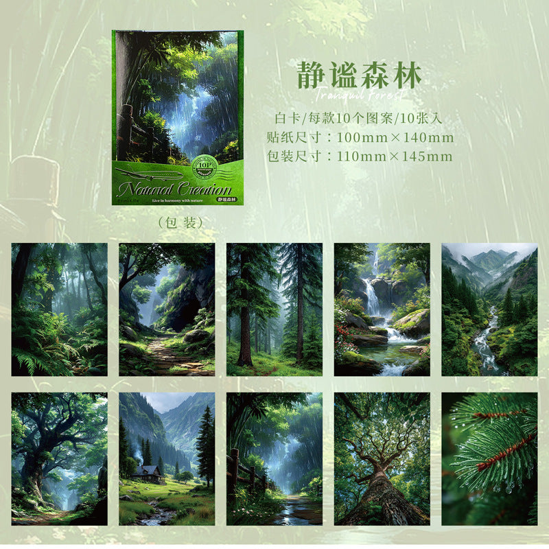 #20128 Fantasy Scenery Series Sticker