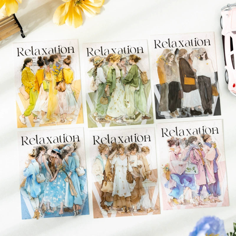#02973 Relaxation Series Sticker