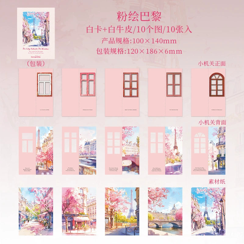 #02960 Window Scenery Series Sticker