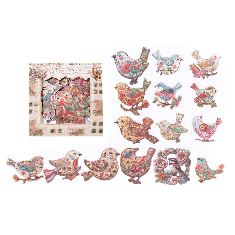 #02887 Embossed Series Sticker