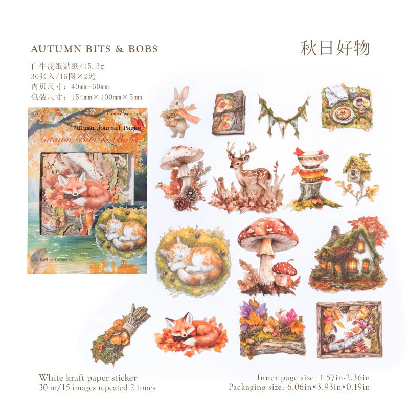 #20072 Autumn Nature Series Sticker