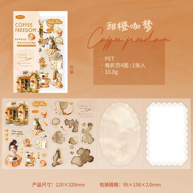 #20125 Coffee Diary Series Sticker