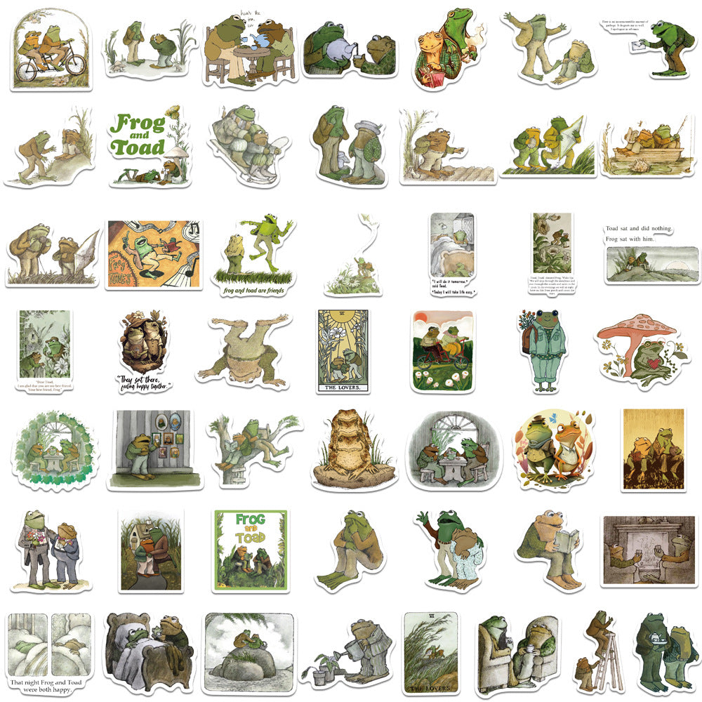 #02285 Frog Brothers Series Sticker