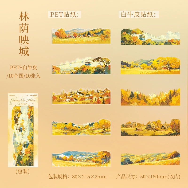 #20062 Scenery Series Sticker