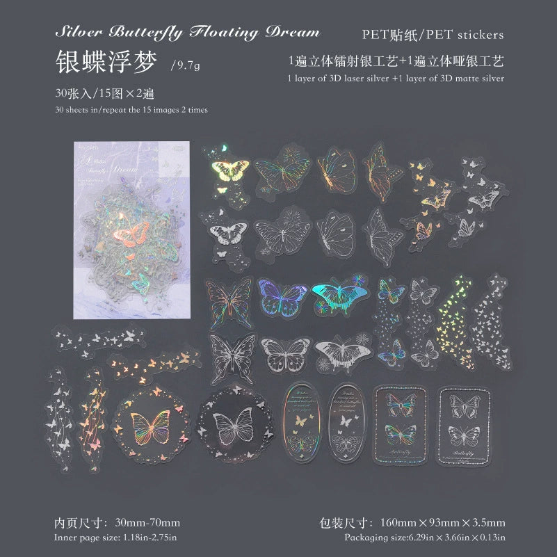 #20037 Silver Dream Series Sticker