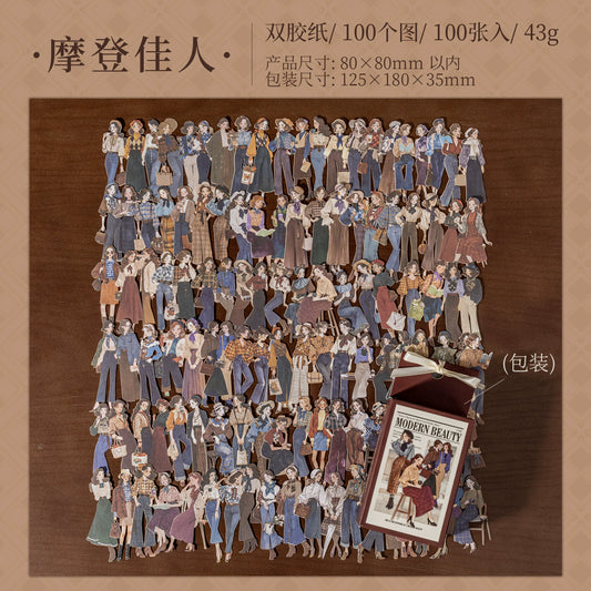 #20376 Morden Beauty Series Sticker