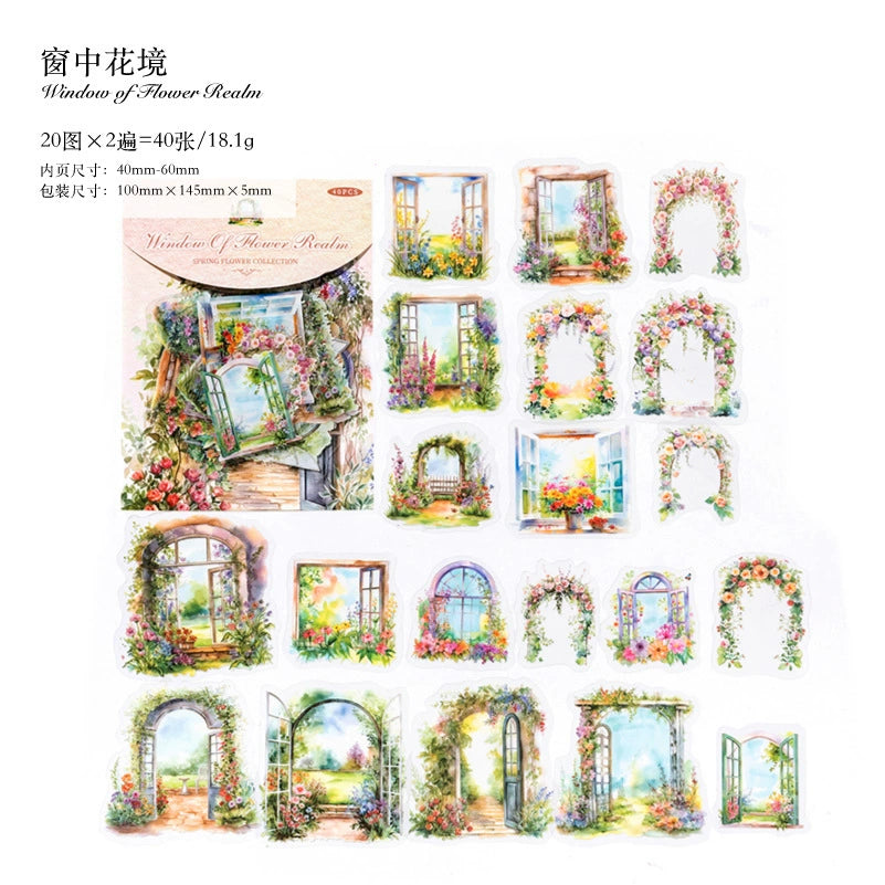 #20255 Garden Series Sticker