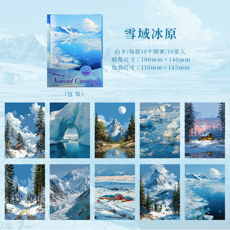 #20128 Fantasy Scenery Series Sticker